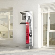 Поворотный зеркальный шкафчик с рисунком Shelf.on Zoom Принт